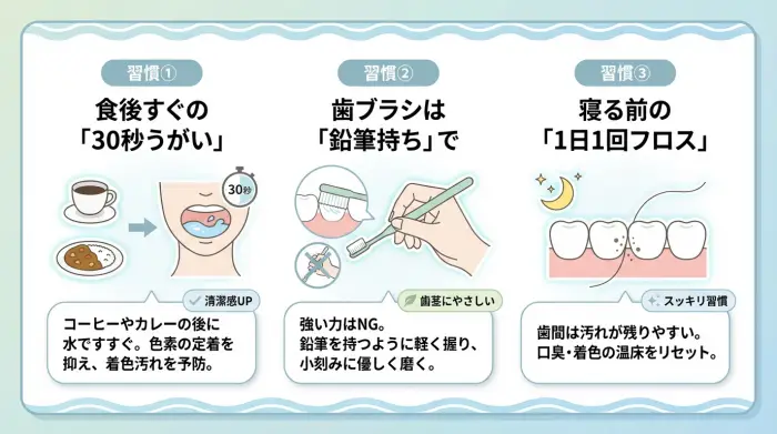 面接まで時間がない!今日から始められる「0円」オーラルケア習慣3選