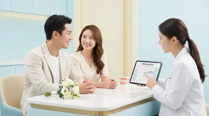 H2の下に入れる画像を作成してください。 本文の内容にそれず、タイトルにあったものを作成してください。 歯科のサイトなので、濃い色調や表現は控えめで H2は入れないで 【H2】面接まで時間がない!今日から始められる「0円」オーラルケア習慣3選 【H2下本文】 歯磨き粉を選ぶのと同時に、今すぐできる「0円」の習慣があります。即効性は弱いですが、“清潔感”は確実に上がります。 色の濃いものを食べたら、30秒うがい コーヒーやカレーの後に水で口をすすぐだけで、色素の定着を抑えやすくなります。 歯ブラシは「鉛筆持ち」で優しく力を入れるほど歯や歯茎を傷つけやすく、逆効果になりがちです。小刻みに、やさしくが正解です。 1日1回、寝る前にフロス歯と歯の間は汚れが残りやすく、口臭・着色の温床になりやすいポイントです。