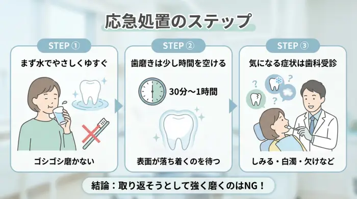 もし「もう試してしまった」なら：今すぐやるべき応急処置