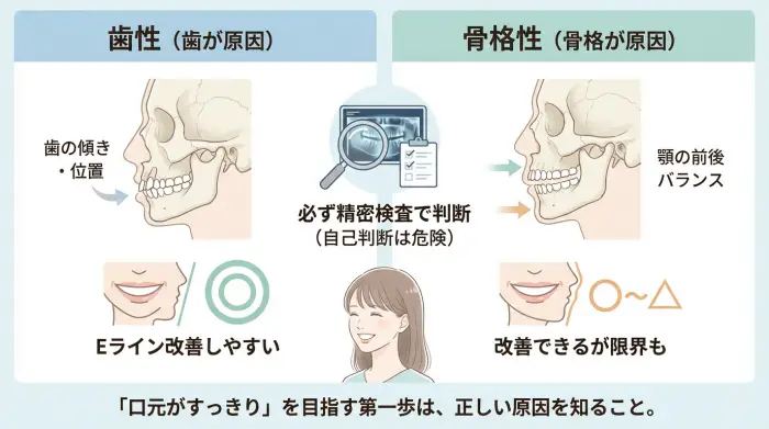 あなたの「出っ歯」はどのタイプ？“可愛くなる”の伸びしろは原因で変わる