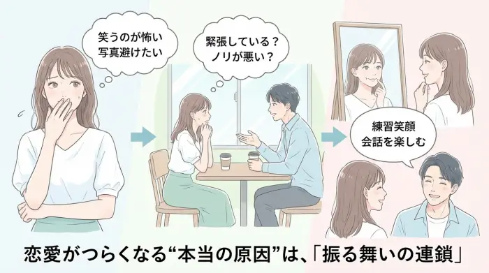 恋愛がつらくなる“本当の原因”は、歯並びではなく「振る舞いの連鎖」です