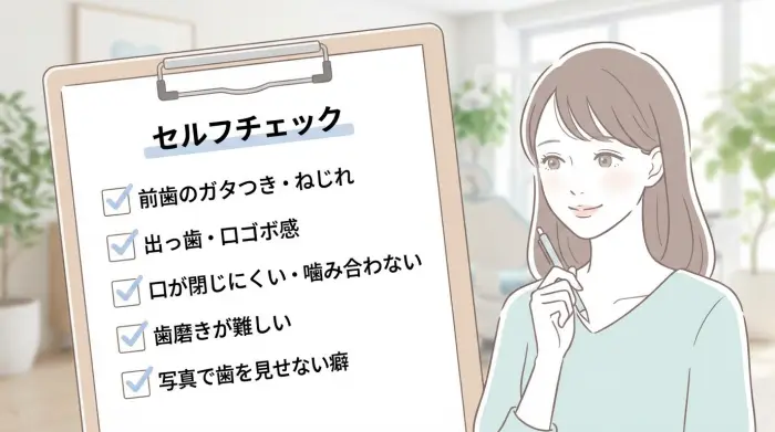 【1分セルフチェック】あなたの「笑えない」を強める要因