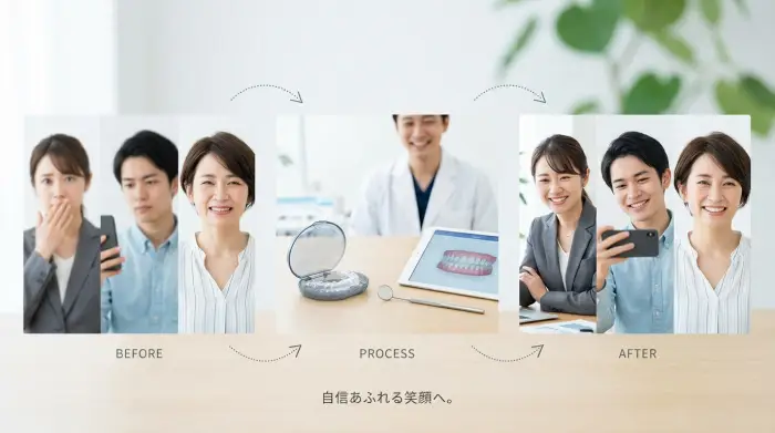 ケーススタディ:歯列矯正で恋愛の不安が「自信」に変わるまで