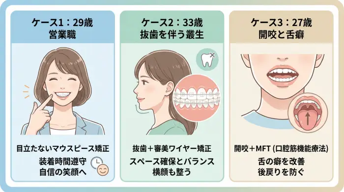 歯並びがめっちゃ悪い人のよくある矯正ケース