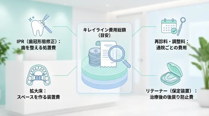 キレイラインの費用「総額〇〇円」の内訳、追加費用で後悔しないための全知識