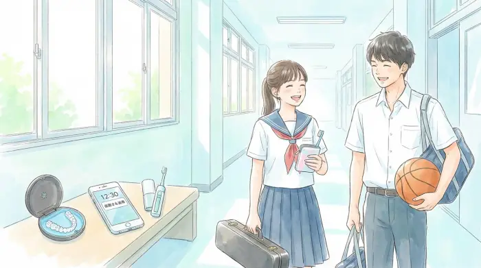 吹奏楽部も運動部もOK！「学校生活と歯列矯正の両立」7つの工夫