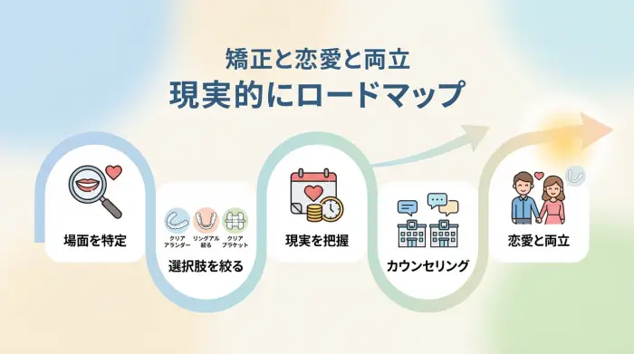 【最短でラクになる】歯並びで恋愛を諦めないための「現実的ロードマップ」