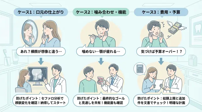 歯列矯正で“よくある後悔”の3つのケースを紹介！