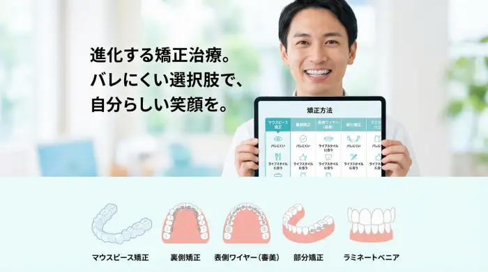 【大人向け】ライフスタイルを崩さない現代の歯列矯正という選択肢