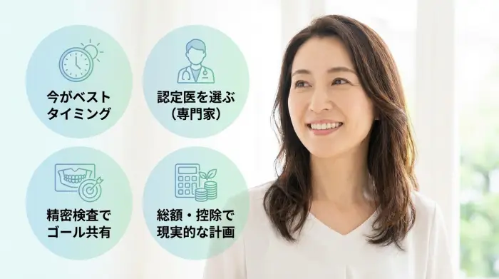 歯の矯正で後悔しない!自信をもって笑顔を出せるように