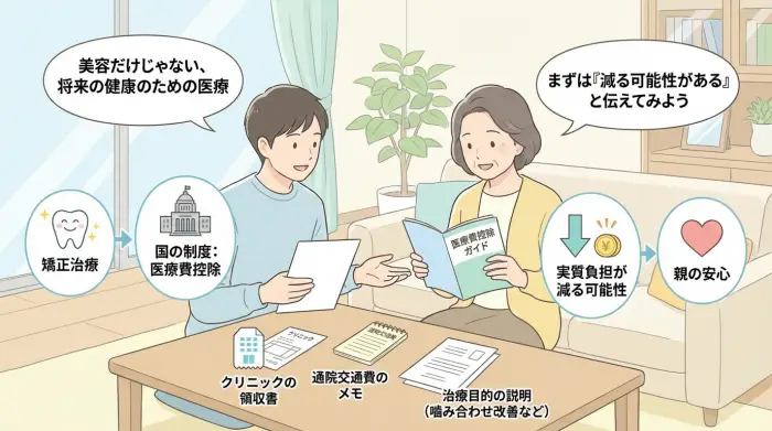 【親との交渉カード】国の「医療費控除」を使えば、実は負担が減ります