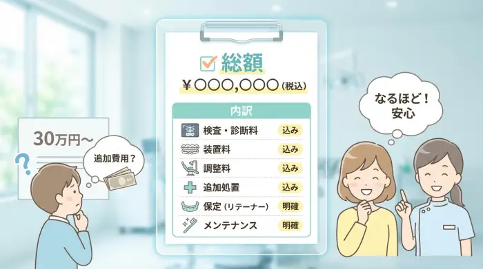 費用で後悔しない：見積りは「総額」と「内訳」で判断する
