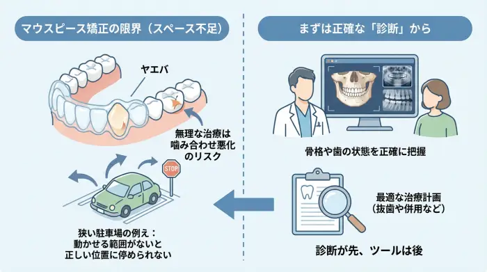 マウスピース矯正が「万能ではない」医学的な理由