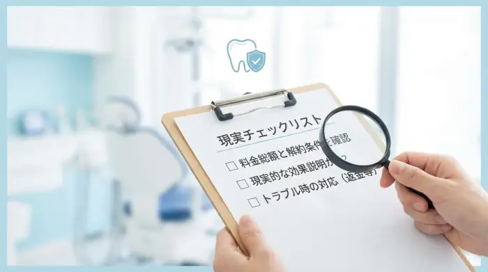 セルフホワイトニング（サロン等）で失敗しないための現実チェック