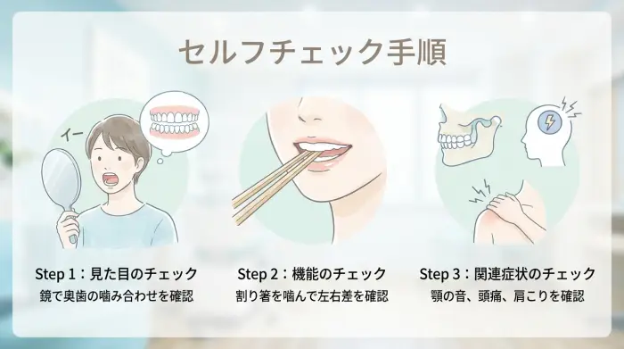 歯並びの治療が必要か確認するための「受診の分かれ目」セルフチェック