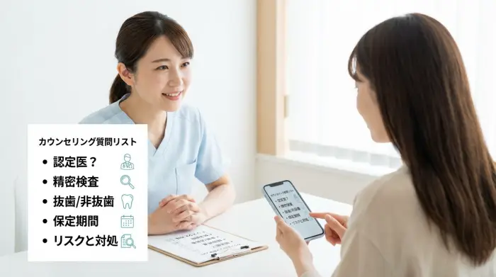 基準3：あなたの理想を形にする「対話力」。カウンセリングで“そのまま使える”5つの質問リスト