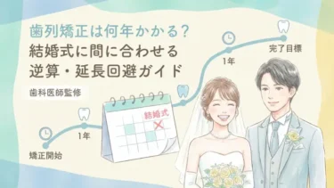 歯列矯正は何年かかる？結婚式に間に合わせる逆算・延長回避ガイド