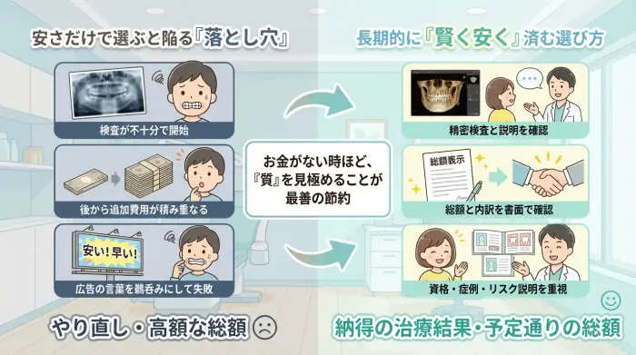 歯列矯正は安さだけで選ぶと高くつく｜「お金がない時ほど」避けたい落とし穴