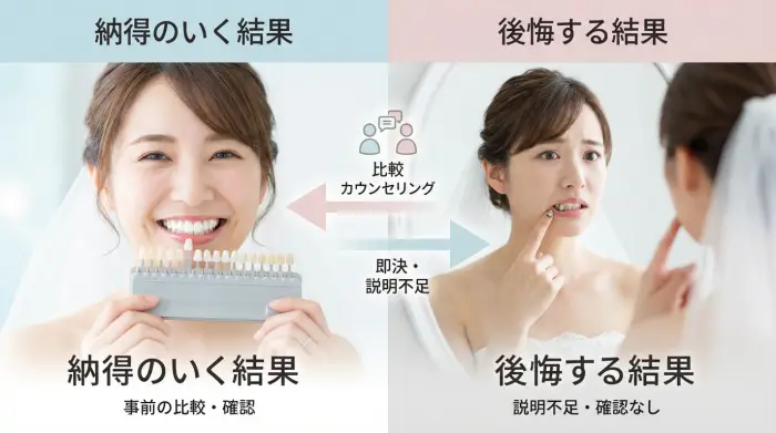 後悔しないホワイトニングクリニック選び、たった1つの極意は「カウンセリング」にあり