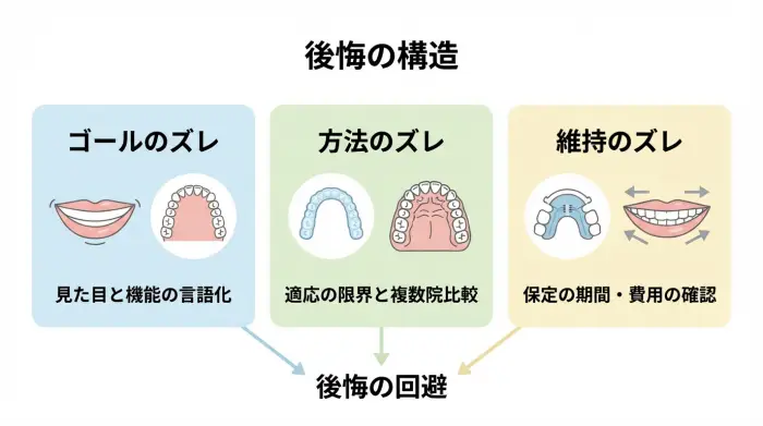 八重歯矯正で後悔する人には「共通点」があります