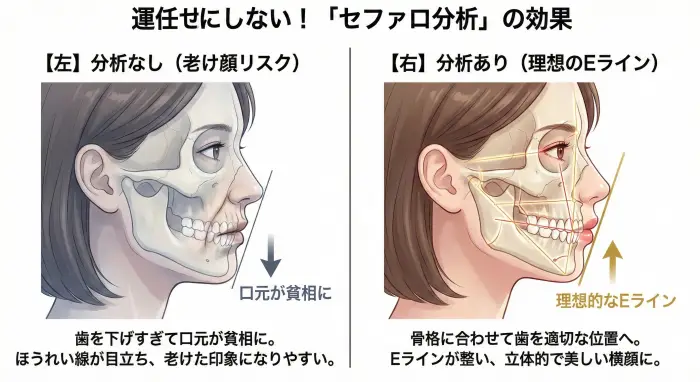 リスクを数値で管理する「セファロ分析」